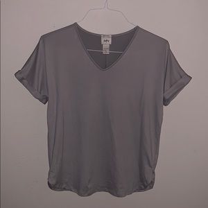 Women’s Grey T-shirt Blouse